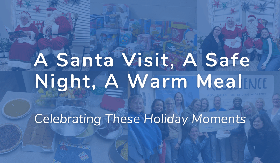 A Santa Visit, A Safe Night, A Warm Meal